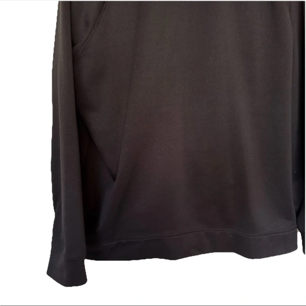 Eddie Bauer Hoodie Mens Large Black Motion FreeDry Full Zip Performance Fleece - Picture 8 of 12